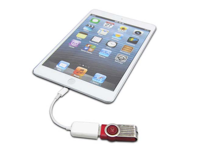 Cáp Lightning USB OTG Cho iPad 4, iPad Mini, iPhone 5 Cáp Lightning USB OTG Cho iPad 4, iPad Mini, iPhone 5