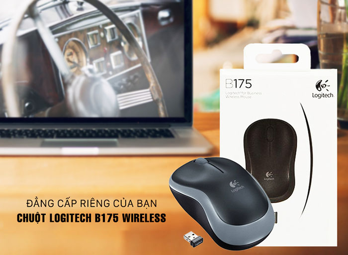 Chuột  không dây Logitech B175 Wireless