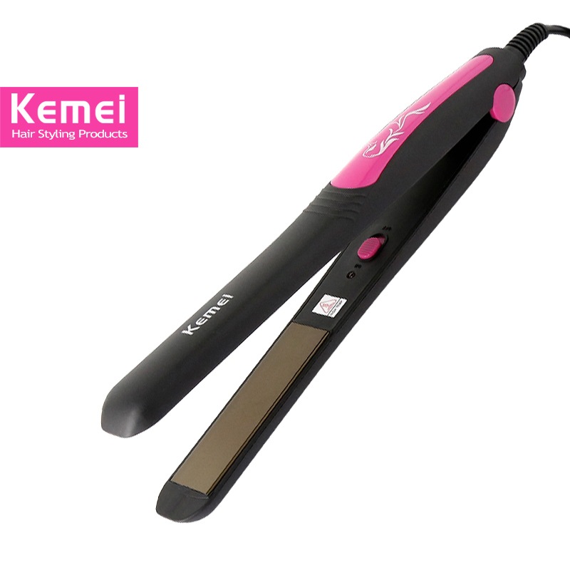 Máy Duỗi Kẹp Tóc Kemei Giúp Tóc Đẹp Tự Nhiên