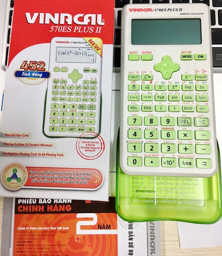 Máy Tính VinaCal 570ES Plus II