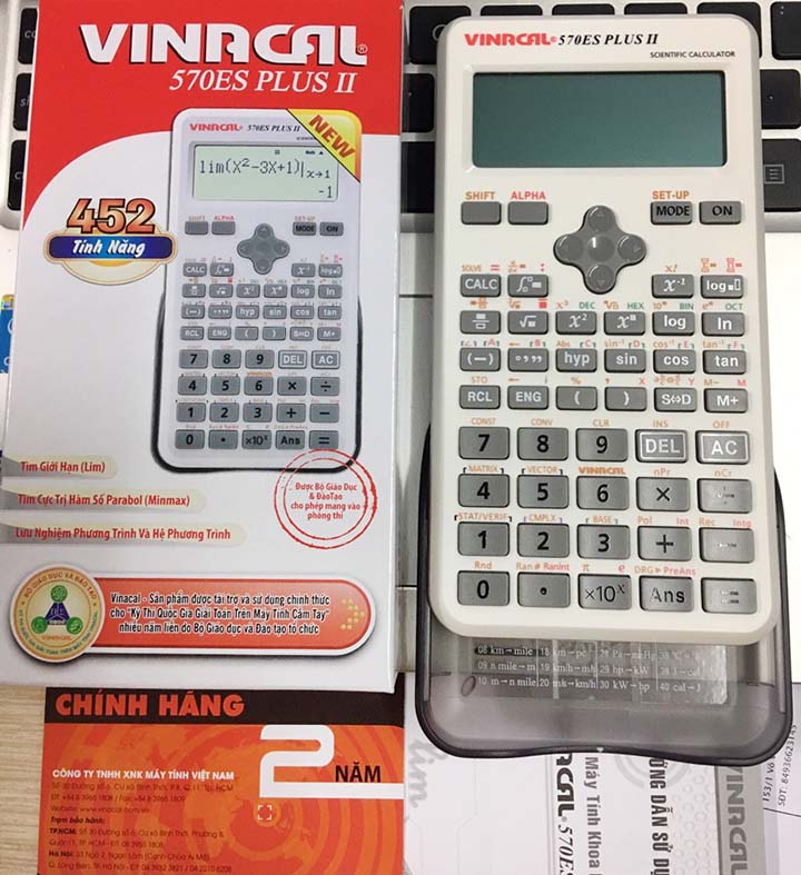 Máy Tính VinaCal 570ES Plus II